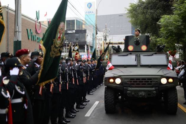 Keiko Fujimori presided over the grand civic military parade in her first official ceremony as president LIMA, PERU - JULY 29, 2026 President of Peru Keiko Fujimori arrives at the civic-military parade ceremony marking the 205th anniversary of Peru s Independence on July 29, 2026, in Lima, Peru. One day after taking office as President of the Republic, President Keiko Fujimori attended the civic-military event, where members of the Armed Forces, the National Police, and various civilian delegations took part in the parade, one of the most important official ceremonial events on Peru s national calendar. Klebher Vasquez Anadolu Lima Peru. Editorial use only. Please get in touch for any other usage.  Copyright: x2026xAnadoluxKlebherxVasquezx