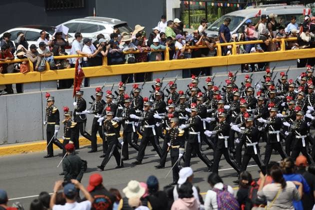Keiko Fujimori presided over the grand civic military parade in her first official ceremony as president LIMA, PERU - JULY 29, 2026 President of Peru Keiko Fujimori arrives at the civic-military parade ceremony marking the 205th anniversary of Peru s Independence on July 29, 2026, in Lima, Peru. One day after taking office as President of the Republic, President Keiko Fujimori attended the civic-military event, where members of the Armed Forces, the National Police, and various civilian delegations took part in the parade, one of the most important official ceremonial events on Peru s national calendar. Klebher Vasquez Anadolu Lima Peru. Editorial use only. Please get in touch for any other usage.  Copyright: x2026xAnadoluxKlebherxVasquezx