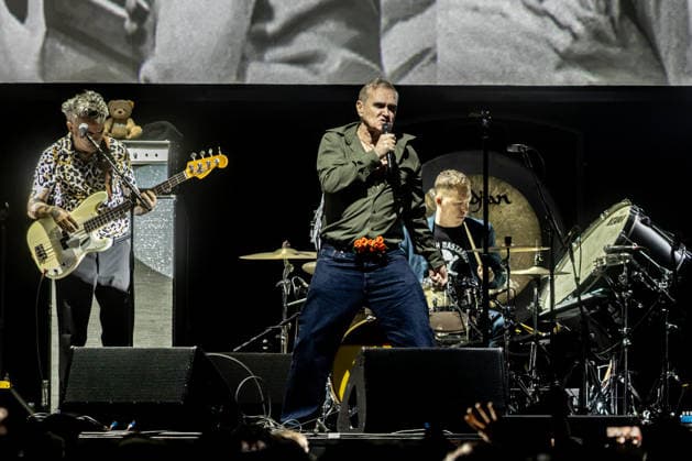 Morrissey Concert at the Movistar Arena British singer Morrissey during his concert at the Movistar Arena on July 29, 2026, in Madrid, Spain. The artist returns to Madrid after a decade with the tour promoting Make Up Is a Lie, his highly anticipated comeback album. JULY 29, 2026 CONCERT MUSIC MUSICIAN ENTERTAINMENT CULTURE SINGER Madrid Madrid, Spain  Copyright: xRicardoxRubiox 7694583