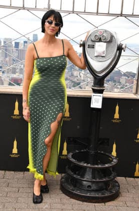 NEW YORK, NY - JULY 29: Katie Maloney at The Empire State Building to promote the premiere of the new reality series House of Stassi on Freeform and Hulu in New York City on July 29, 2026. Copyright: xmpi099 MediaPunchx