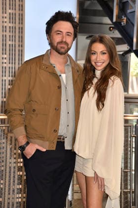 NEW YORK, NY - JULY 29: Beau Clark and Stassi Schroeder at The Empire State Building to promote the premiere of the new reality series House of Stassi on Freeform and Hulu in New York City on July 29, 2026. Copyright: xmpi099 MediaPunchx