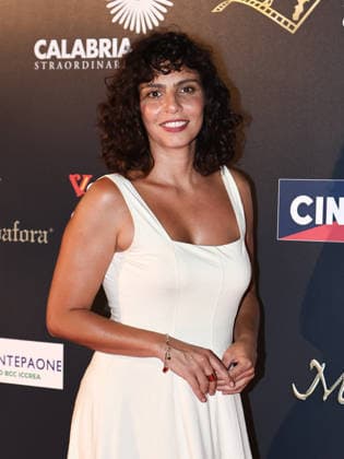 IPA87099630 - Soverato (CZ), 23rd edition of the Magna Graecia Film Festival — 5th evening. Pictured: Irene Maiorino  Copyright: xMarcoxProvvisionatox xMarcoxProvvisionatox 87099630