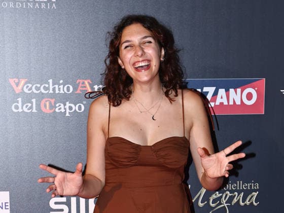 IPA87099670 - Soverato (CZ), 23rd edition of the Magna Graecia Film Festival — 5th night. Pictured: Gaia Nugnes  Copyright: xMarcoxProvvisionatox xMarcoxProvvisionatox 87099670