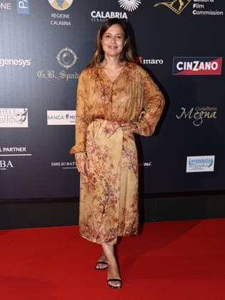 IPA87099639 - Soverato (CZ), 23rd edition of the Magna Graecia Film Festival — 5th evening. Pictured: Valeria Bilello  Copyright: xMarcoxProvvisionatox xMarcoxProvvisionatox 87099639