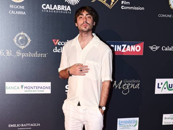 IPA87099651 - Soverato (CZ), 23rd edition of the Magna Graecia Film Festival—5th evening. Pictured: Edoardo Vecchioni  Copyright: xMarcoxProvvisionatox xMarcoxProvvisionatox 87099651