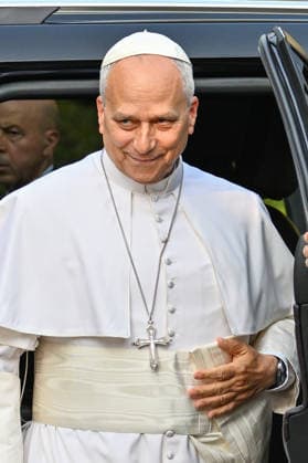 ITALY - POPE LEO XIV DURING A CONCERT IN BORGO LAUDATO SI , A 55-HECTARE EDUCATIONAL AND ENVIRONMENTAL CENTER, AT CASTEL GANDOLFO - 2026 7 29 Italy, Castel Gandolfo , Vatican, 2026 7 29 Pope Leo XIV during a concert in Borgo Laudato Si, a 55-hectare educational and environmental center, at Castel Gandolfo . EDITORIAL USE ONLY - NO BOOKS Copyright: xALESSIAxGIULIANIx