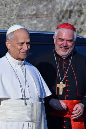 ITALY - POPE LEO XIV DURING A CONCERT IN BORGO LAUDATO SI , A 55-HECTARE EDUCATIONAL AND ENVIRONMENTAL CENTER, AT CASTEL GANDOLFO - 2026 7 29 Italy, Castel Gandolfo , Vatican, 2026 7 29 Pope Leo XIV during a concert in Borgo Laudato Si, a 55-hectare educational and environmental center, at Castel Gandolfo . EDITORIAL USE ONLY - NO BOOKS Copyright: xALESSIAxGIULIANIx