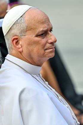 ITALY - POPE LEO XIV DURING A CONCERT IN BORGO LAUDATO SI , A 55-HECTARE EDUCATIONAL AND ENVIRONMENTAL CENTER, AT CASTEL GANDOLFO - 2026 7 29 Italy, Castel Gandolfo , Vatican, 2026 7 29 Pope Leo XIV during a concert in Borgo Laudato Si, a 55-hectare educational and environmental center, at Castel Gandolfo . EDITORIAL USE ONLY - NO BOOKS Copyright: xALESSIAxGIULIANIx