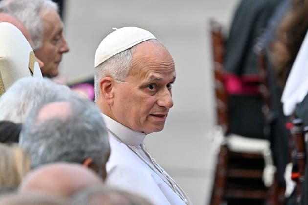 ITALY - POPE LEO XIV DURING A CONCERT IN BORGO LAUDATO SI , A 55-HECTARE EDUCATIONAL AND ENVIRONMENTAL CENTER, AT CASTEL GANDOLFO - 2026 7 29 Italy, Castel Gandolfo , Vatican, 2026 7 29 Pope Leo XIV during a concert in Borgo Laudato Si, a 55-hectare educational and environmental center, at Castel Gandolfo . EDITORIAL USE ONLY - NO BOOKS Copyright: xALESSIAxGIULIANIx