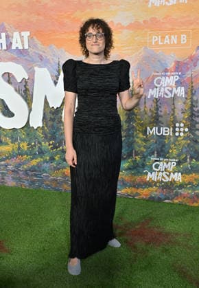 ˜Teenage Sex and Death at Camp Miasma™ Premiere Jen Statsky arriving to the Teenage Sex and Death at Camp Miasma premiere held at the Directors Guild Theatre on July 29, 2026 in Los Angeles, CA. Los Angeles Directors Guild Theatre California USA Copyright: xLisaxOConnorx xAFF-USA.comx