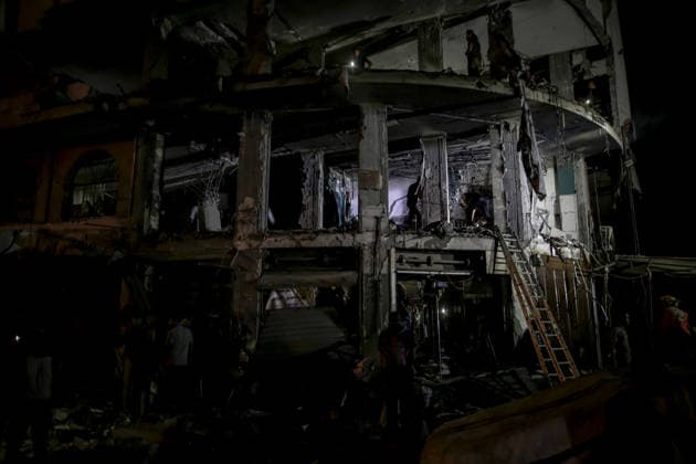 Israeli army continues attacks on civilian homes in Gaza GAZA CITY, GAZA STRIP, PALESTINE - JULY 30: Firefighters respond to a fire in a damaged building near Al-Ahli (Baptist) Hospital after an Israeli strike in eastern Gaza City, Gaza Strip, Palestine on July 30, 2026. According to local sources, the strike targeted the building near the hospital following a renewed ceasefire violation, causing damage and igniting a fire. Saeed M. M. T. Jaras Anadolu Gaza City Gaza. Editorial use only. Please get in touch for any other usage.  Copyright: x2026xAnadoluxSaeedxM.xM.xT.xJarasx