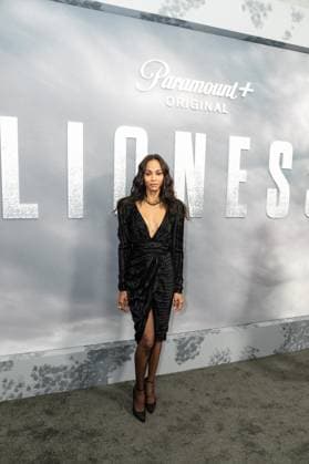 July 29, 2026, Bronx, New York, USA: Zoe Saldana wearing dress by Balmain attends Vanity Fair hosted screening of Paramount+ Original Third Season of Lioness at SVA theatre in New York, NY on July 29, 2026. Bronx USA  - ZUMAr339 20260729_znp_r339_085 Copyright: xLevxRadinx