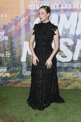 Hannah Einbinder at arrivals for TEENAGE SEX AND DEATH AT CAMP MIASMA Premiere, Directors Guild of America DGA Theater Complex, Los Angeles, CA, July 29, 2026. Photo By: Elizabeth Goodenough Everett Collection TEENAGE SEX AND DEATH AT CAMP MIASMA Premiere PUBLICATIONXNOTxINxCANxCHNxFRAxITAxJPNxNORxPOLxRUSxESPxUKxUSA