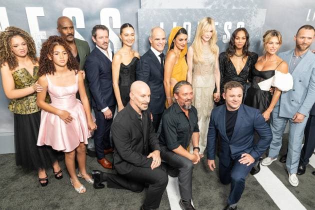 July 29, 2026, Bronx, New York, USA: Hannah Love Lanier, Celestina Harris, LaMonica Garrett, Ian Bohen, Matt Gerald, Elizaveta Neretin, Michael Kelly, Laysla De Oliveira, Nicole Kidman, James Jordan, Austin Ho bert, Zoe SaldaoÂ±a, Jill Wagner, Jonah Wharton attend Vanity Fair hosted screening of Paramount+ Original Third Season of Lioness at SVA theatre in New York, NY on July 29, 2026. Bronx USA  - ZUMAr339 20260729_znp_r339_113 Copyright: xLevxRadinx
