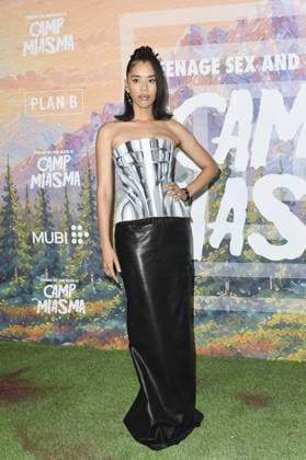 Jasmin Savoy Brown at arrivals for TEENAGE SEX AND DEATH AT CAMP MIASMA Premiere, Directors Guild of America DGA Theater Complex, Los Angeles, CA, July 29, 2026. Photo By: Elizabeth Goodenough Everett Collection TEENAGE SEX AND DEATH AT CAMP MIASMA Premiere PUBLICATIONXNOTxINxCANxCHNxFRAxITAxJPNxNORxPOLxRUSxESPxUKxUSA