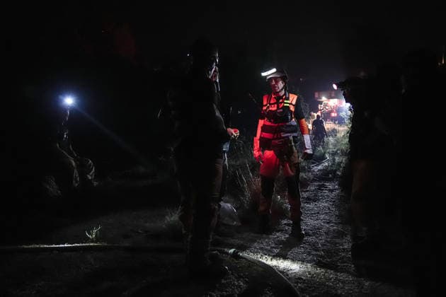 Firefighting efforts continue against forest fire in Mugla s Seydikemer district MUGLA, TURKIYE - JULY 30: Firefighting teams continue ground operations to contain a forest fire in the Seydikemer district of Mugla, Turkiye, on July 30, 2026. Mahmut Serdar Alakus Anadolu Mugla Turkey. Editorial use only. Please get in touch for any other usage.  Copyright: x2026xAnadoluxMahmutxSerdarxAlakusx