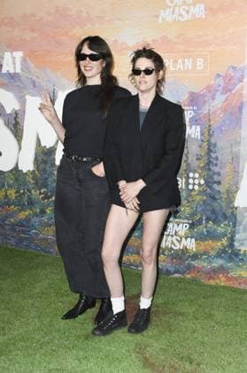 Maggie Mclean, Kristen Stewart at arrivals for TEENAGE SEX AND DEATH AT CAMP MIASMA Premiere, Directors Guild of America DGA Theater Complex, Los Angeles, CA, July 29, 2026. Photo By: Elizabeth Goodenough Everett Collection TEENAGE SEX AND DEATH AT CAMP MIASMA Premiere PUBLICATIONXNOTxINxCANxCHNxFRAxITAxJPNxNORxPOLxRUSxESPxUKxUSA
