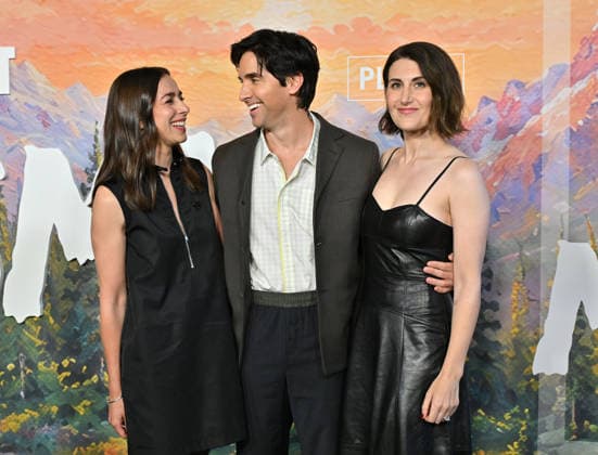 ˜Teenage Sex and Death at Camp Miasma™ Premiere Lucia Aniello, Paul W. Downs and Jen Statsky arriving to the Teenage Sex and Death at Camp Miasma premiere held at the Directors Guild Theatre on July 29, 2026 in Los Angeles, CA. Los Angeles Directors Guild Theatre California USA Copyright: xLisaxOConnorx xAFF-USA.comx