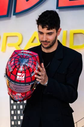 Esteban Ocon at Spider-Man Brand New Day Premiere at ODEON Luxe Leicester Square on July 29, 2026 in London, England. LONDON, ENGLAND - JULY 29: Esteban Ocon at Spider-Man Brand New Day Premiere at ODEON Luxe Leicester Square on July 29, 2026 in London, England., Credit:Pupat Chenaksara Avalon United Kingdom, London, ODEON Luxe Leicester Square  Copyright: xPupatxChenaksarax xAvalonx 1119618479