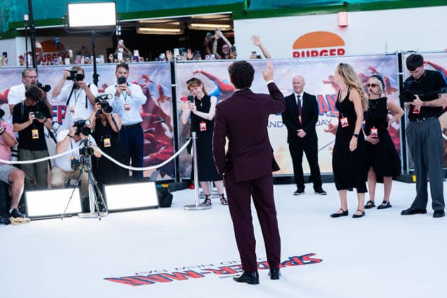 Tom Holland at Spider-Man Brand New Day Premiere at ODEON Luxe Leicester Square on July 29, 2026 in London, England. LONDON, ENGLAND - JULY 29: Tom Holland at Spider-Man Brand New Day Premiere at ODEON Luxe Leicester Square on July 29, 2026 in London, England., Credit:Pupat Chenaksara Avalon United Kingdom, London, ODEON Luxe Leicester Square  Copyright: xPupatxChenaksarax xAvalonx 1119618578