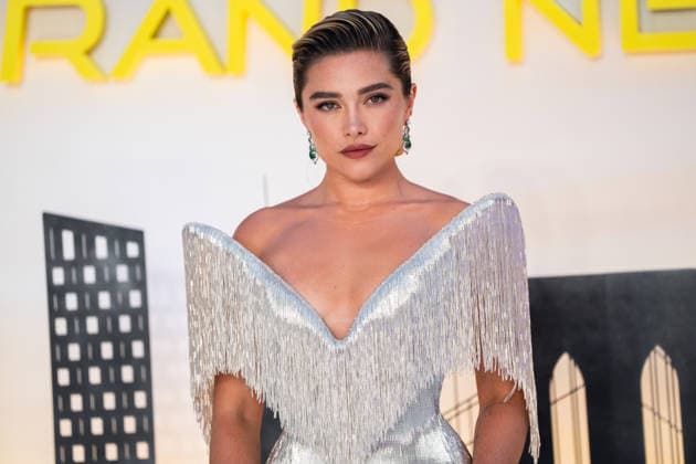 Florence Pugh at Spider-Man Brand New Day Premiere at ODEON Luxe Leicester Square on July 29, 2026 in London, England. LONDON, ENGLAND - JULY 29: Florence Pugh at Spider-Man Brand New Day Premiere at ODEON Luxe Leicester Square on July 29, 2026 in London, England., Credit:Pupat Chenaksara Avalon United Kingdom, London, ODEON Luxe Leicester Square  Copyright: xPupatxChenaksarax xAvalonx 1119618931