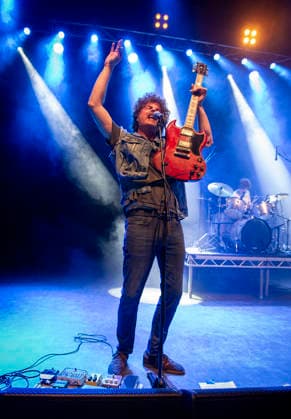 Wolfmother at Shepherds Bush Empire 29 July 2026 Australian rock band Wolfmother perform at O2 Shepherds Bush Empire in London on 29th July 2026. Andrew Stockdale vocals, guitar. James Wassenaar bass. Brett Wolfie Wolfenden drums., Credit:Zoran Veselinovic B4859 Avalon UK, London, O2 Shepherds Bush Empire  Copyright: xZoranxVeselinovicx xB4859x xAvalonx 1119628183