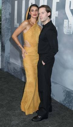July 29, 2026, New York, New York, USA: Actors LAYSLA DE OLIVEIRA and her husband JONATHAN KELTZ seen at Paramount Plus Original Series Lioness Season 3 arrivals held at SVA Theater. New York USA  - ZUMAk03_ 20260729_zaf_k03_099 Copyright: xNancyxKaszermanx