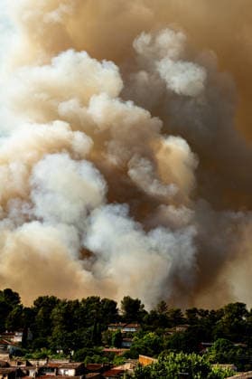 Wildfire Threatens Village Of Camps-la-Source France, Camps-la-Source, July 29, 2026 Several wildfires are affecting the southern part of Brignoles and threatening the village of Camps-la-Source, while the neighborhoods of Pelicon and Tombarel are subject to an evacuation order issued by the Var Prefecture to the Brignoles Exhibition Hall in Camps-la-Source, France, on July 29, 2026. Photo by Laurent Coust ABACAPRESS.COM Camps-la-Source France  Copyright: xCoustxLaurent ABACAx