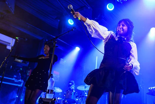 Say She She perform in Brighton Concorde 2 Brighton, East Sussex, UK on 29 July 2026 Nya Brown, Piya Malik and Sabrina Cunningham of Say She She perform on stage, Credit:Andy Sturmey Andrew Sturmey - B1114 Avalon United Kingdom, East Sussex, Brighton  Copyright: xAndyxSturmeyx xAndrewxSturmeyx-xB1114x xAvalonx 1119655285
