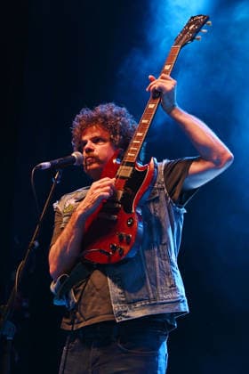 Wolfmother performing at Shepherd™s Bush Empire LONDON, ENGLAND - JULY 29: Andrew Stockdale of ˜Wolfmother™ performing at Shepherd™s Bush Empire on July 29, 2026 in London, England. CAP MAR MAR Great Britain UK Copyright: xMartinxHarris CapitalxPicturesx