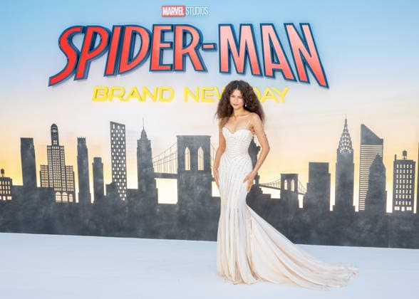 Zendaya attends Spider-Man: Brand New Day UK Premiere at the Odeon Luxe Leicester Square in London, England. UK. Wednesday 29th July 2026. Copyright: xJamesxWarrenx SPIDER-MAN - BRAND NEW DAY - UK PREMIERE13
