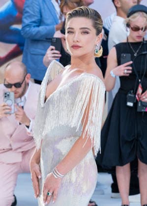 Florence Pugh attends Spider-Man: Brand New Day UK Premiere at the Odeon Luxe Leicester Square in London, England. UK. Wednesday 29th July 2026. Copyright: xJamesxWarrenx SPIDER-MAN - BRAND NEW DAY - UK PREMIERE33