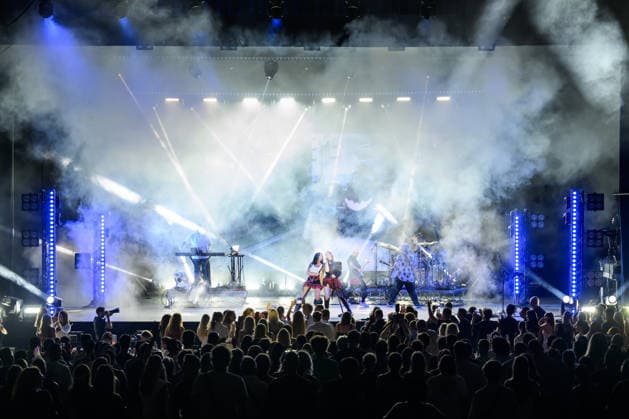 July 29, 2026, Marina Di Pietrasanta, Lucca, Italy: TATU perform the only European date of their Return of the legend in an exclusive evening in Marina di Pietrasanta at the La Versiliana Festival, 29 07 2026 Marina Di Pietrasanta Italy  - ZUMAa289 20260729_zia_a289_123 Copyright: xStefanoxDallexLuchex xAgfx