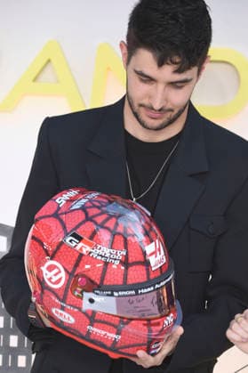 Esteban Ocon bei der Premiere des Kinofilms Spider-Man: Brand New Day im Cineworld Leicester Square. London, 29.07.2026 *** Esteban Ocon at the premiere of the movie *Spider-Man: Brand New Day* at Cineworld Leicester Square in London, July 29, 2026 Foto:xS.xVasx xFuturexImagex spiderman_london_6814