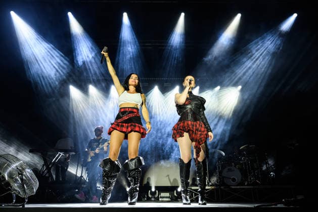 July 29, 2026, Marina Di Pietrasanta, Lucca, Italy: TATU perform the only European date of their Return of the legend in an exclusive evening in Marina di Pietrasanta at the La Versiliana Festival, 29 07 2026 Marina Di Pietrasanta Italy  - ZUMAa289 20260729_zia_a289_132 Copyright: xStefanoxDallexLuchex xAgfx