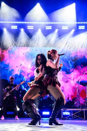 July 29, 2026, Marina Di Pietrasanta, Lucca, Italy: TATU perform the only European date of their Return of the legend in an exclusive evening in Marina di Pietrasanta at the La Versiliana Festival, 29 07 2026 Marina Di Pietrasanta Italy  - ZUMAa289 20260729_zia_a289_149 Copyright: xStefanoxDallexLuchex xAgfx