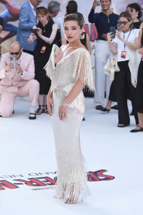 Florence Pugh bei der Premiere des Kinofilms Spider-Man: Brand New Day im Cineworld Leicester Square. London, 29.07.2026 *** Florence Pugh at the premiere of the movie *Spider-Man: Brand New Day* at Cineworld Leicester Square in London, July 29, 2026 Foto:xS.xVasx xFuturexImagex spiderman_london_6843