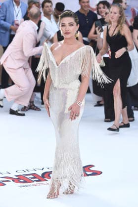 Florence Pugh bei der Premiere des Kinofilms Spider-Man: Brand New Day im Cineworld Leicester Square. London, 29.07.2026 *** Florence Pugh at the premiere of the movie *Spider-Man: Brand New Day* at Cineworld Leicester Square in London, July 29, 2026 Foto:xS.xVasx xFuturexImagex spiderman_london_6847
