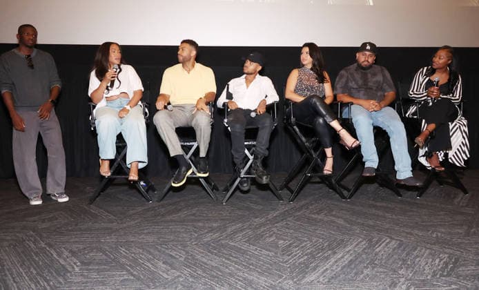 Special Screening of Splash City and Q&A held at Universal Cinema AMC in CityWalk Hollywood Featuring: Christopher Ammanuel, Hazel Renee, Zach Sowers, Reed Shannon, Arie Rose, Alex Ferrufino, Trishtan Williams Where: Los Angeles, California, United States When: 29 Jul 2026 Credit: Faye s Vision Cover Images EDITORIAL USE ONLY. NOT FOR USE BY NEWSPAPERS BASED IN THE UK. Copyright: xx coverimg55887754