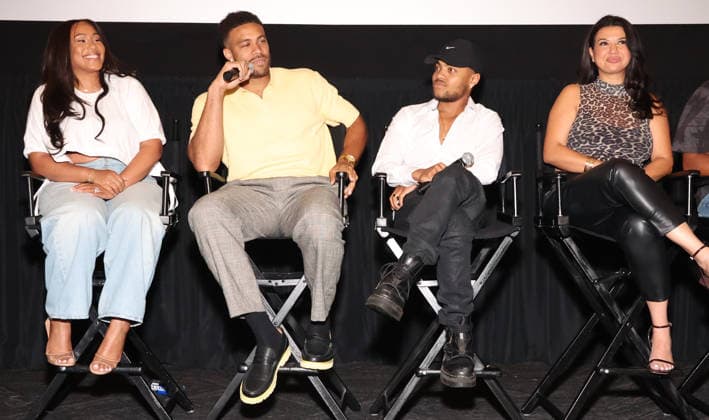 Special Screening of Splash City and Q&A held at Universal Cinema AMC in CityWalk Hollywood Featuring: Hazel Renee, Zach Sowers, Reed Shannon, Arie Rose Where: Los Angeles, California, United States When: 29 Jul 2026 Credit: Faye s Vision Cover Images EDITORIAL USE ONLY. NOT FOR USE BY NEWSPAPERS BASED IN THE UK. Copyright: xx coverimg55887760