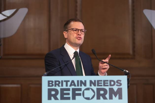. 30 07 2026. London, United Kingdom. Reform UK Press Conference Westminster. Reform UK hold press conference in Westminster with Robert Jenrick in response to Andy Burnham s speech on social care.  xMartynxWheatleyx xi-Imagesx IIM-26927-0012