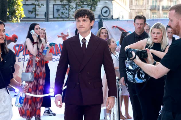 Tom Holland bei der Premiere des Kinofilms Spider-Man: Brand New Day im Cineworld Leicester Square. London, 29.07.2026 *** Tom Holland at the premiere of the movie *Spider-Man: Brand New Day* at Cineworld Leicester Square in London, July 29, 2026 Foto:xD.xJonesx xFuturexImagex spiderman_london_6950