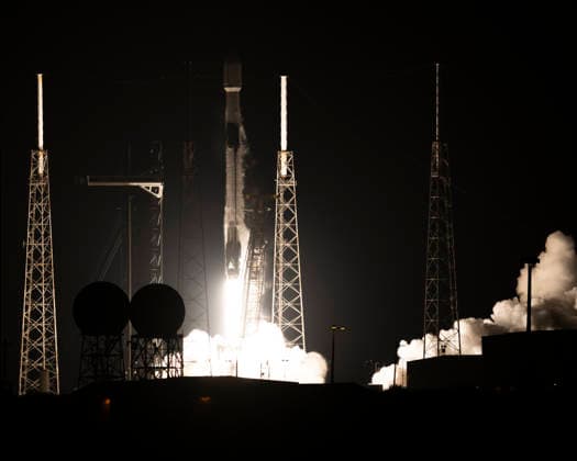 SpaceX launches their Falcon 9 rocket on a mission carrying a classified payload at 3:10 AM from Launch Complex 40 at the Cape Canaveral Space Force Station, Florida on Wednesday July 30, 2026. The National Reconnaissance Office will manage the payload (NROL-95) as part of the National Space Security Launch Phase 2.  CCP20260730002 JOExMARINO