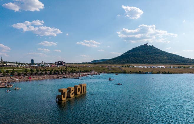 Drum&bass festival Let It Roll 2026 starts at Lake Most in Most, Czech Republic, on July 30, 2026, and run to August 1st. (CTKxPhoto VojtechxHajek) CTKPhotoP2026073006833  CTKPhotoP2026073006833