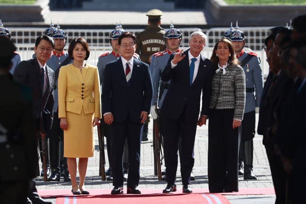 Santiago, July 30, 2026: The President of the Republic, Jose Antonio Kast, is on an official visit to meet with his counterpart from the Republic of Korea, Lee Jae Myung. Dragomir Yankovic, Aton Chile, Santiago, Chile. Aton 1176560  Copyright: DRAGOMIRxYANKOVIC ATONxCHILE