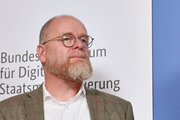 Berlin, Deutschland, 30.07.2026: Haus der Bundespressekonferenz: Offizielle Unterzeichnung einer Kooperationsvereinbarung zwischen dem BMDS und der mittelständischen IT-Wirtschaft: Bernd Schlömer, Staatssekretär und CIO Land Sachsen-Anhalt *** Berlin, Germany, July 30, 2026, Federal Press Conference Center: Official signing of a cooperation agreement between the BMDS and the small and medium-sized IT sector. Bernd Schlömer, State Secretary and CIO of the State of Saxony-Anhalt Copyright: xdtsxNachrichtenagenturx dts_129095