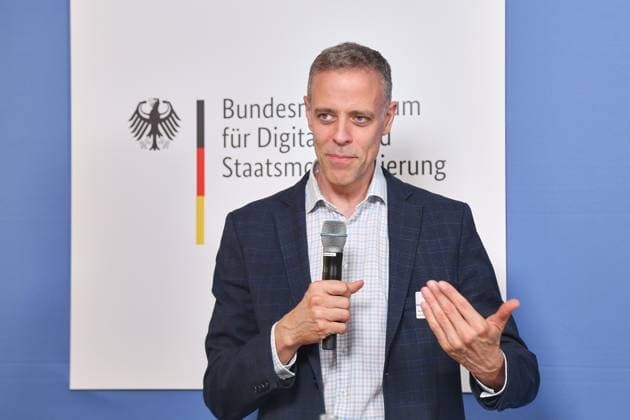 Berlin, Deutschland, 30.07.2026: Haus der Bundespressekonferenz: Offizielle Unterzeichnung einer Kooperationsvereinbarung zwischen dem BMDS und der mittelständischen IT-Wirtschaft: Markus Richter, Staatssekretär Bundesministerium für Digitales und Staatsmodernisierung *** Berlin, Germany, July 30, 2026, Federal Press Conference Center: Official signing of a cooperation agreement between the BMDS and the small and medium-sized IT sector. Markus Richter, State Secretary, Federal Ministry for Digital Affairs and State Modernization Copyright: xdtsxNachrichtenagenturx dts_129116
