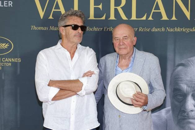 Vaterland Pawel Pawlikowski, Hanns Zischler Premiere des Vaterland im Delphi Filmpalast, Berlin Datum: 30.07.2026 *** Vaterland by Pawel Pawlikowski and Hanns Zischler; Premiere of Vaterland at the Delphi Filmpalast, Berlin; Date: July 30, 2026 Copyright: xEventpress Kratschx