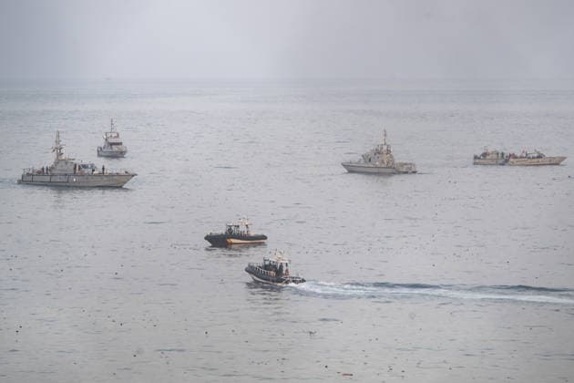 Hundreds of migrants reach Spain s Ceuta after swimming from Morocco CEUTA, SPAIN - JULY 30: Hundreds of migrants have attempted to swim from Morocco to the Spanish city of Ceuta in North Africa, while the number of arrivals exceeded 1,500 in just over a week, according to local news in Cueta, Spain on July 30, 2026. As Moroccan and Algerian migrants attempted to reach Ceuta by swimming, most were reportedly intercepted by Moroccan patrol boats. Spain s Maritime Rescue Service and the Spanish Red Cross rescued 117 people from the water, while the Civil Guard assisted around 200 others with patrol boats. The Spanish Civil Guard also found two bodies which raised the death toll along Ceuta s coastline so far this year to 29. Marcos Moreno A  Copyright: x2026xAnadoluxMarcosxMorenox