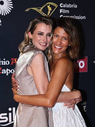 IPA87125690 - Soverato (CZ), Magna Graecia Film Festival - Day 6. Pictured: Carolina Di Domenico, Giulia Bevilacqua  Copyright: xMarcoxProvvisionatox xMarcoxProvvisionatox 87125690